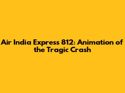 Air India Express 812: Animation of the Tragic Crash