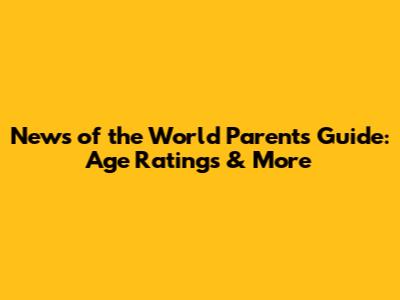 News of the World Parents Guide: Age Ratings & More