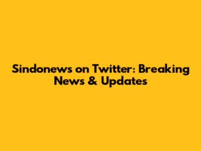 Sindonews on Twitter: Breaking News & Updates