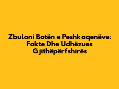 Zbuloni Botën e Peshkaqenëve: Fakte Dhe Udhëzues Gjithëpërfshirës